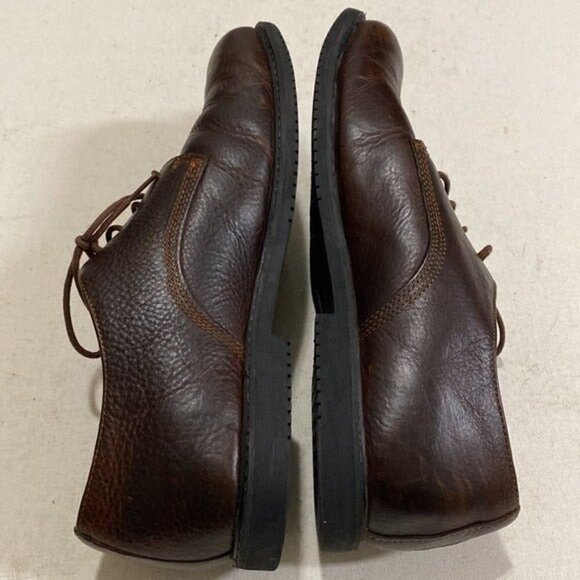 Timberland Mens oxford orthopedic Vintge lace up Brown Leather 13 Casual Y2k - Picture 8 of 11